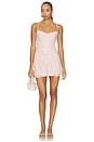 view 1 of 4 Cas Mini Dress in Peach Pink