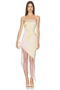 view 1 of 3 Tory Midi Dress in Pink & Yellow Floral