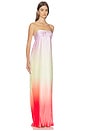 view 2 of 3 Georgia Maxi Dress in Sunset Ombre