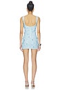 view 4 of 4 Gia Sequin Mini Dress in Light Blue