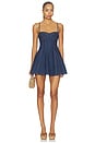 view 1 of 3 VESTIDO MEREDITH in Dark Indigo