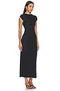view 2 of 3 ROBE SHERA  in Black & Nude