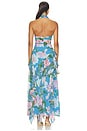 view 4 of 3 VESTIDO ANNA in Blue Pink Floral