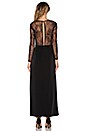 view 3 of 4 x REVOLVE A Lister Gown in Black