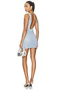 view 4 of 4 ROBE KATRINE in Light Blue Sequin