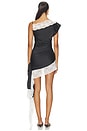 view 4 of 4 ROBE NATALIYA  in Black & Ivory