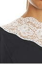 view 5 of 4 ROBE NATALIYA  in Black & Ivory