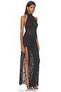 view 2 of 3 VESTIDO LACELLE in Black