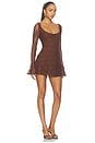 view 2 of 4 VESTIDO DYLAN in Dark Brown