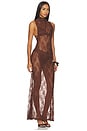 view 2 of 4 VESTIDO DYLAN in Dark Brown