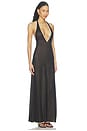 view 2 of 3 ROBE SHERA  in Black & Nude