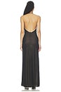 view 4 of 3 ROBE SHERA  in Black & Nude
