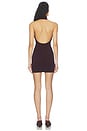 view 4 of 3 VESTIDO ENNIE in Wine