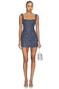 view 1 of 4 ROBE TYNE  in Dark Blue Sequin