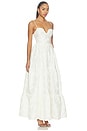view 4 of 5 Stephany Gown in White