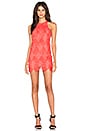 view 1 of 4 Caspian Shift Dress in Coral Reef