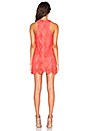 view 3 of 4 Caspian Shift Dress in Coral Reef