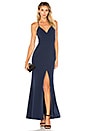 view 1 of 4 Helena Gown in Navy