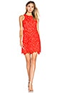 view 1 of 4 Caspian Shift Dress in Red