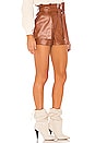 view 2 of 4 Tia Short in Chestnut Brown