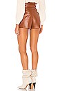 view 3 of 4 Tia Short in Chestnut Brown