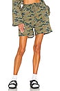view 1 of 4 Elastic Waist Short in Camo