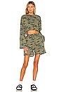 view 4 of 4 Elastic Waist Short in Camo