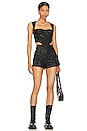 view 4 of 4 Baldwin Faux Leather Short in Black