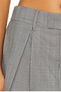 view 6 of 6 Junny Skort in Grey Plaid