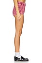 view 3 of 6 x Emma Rose Claire Shorts in Red Stripe