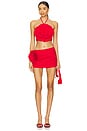 view 5 of 6 Zora Skort in Red