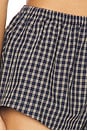 view 6 of 6 Flutter Boxer Short in Navy Plaid
