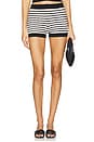 view 1 of 6 Elery Shorts in Black & White