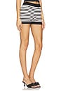 view 2 of 6 Elery Shorts in Black & White