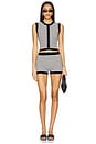 view 5 of 6 Elery Shorts in Black & White