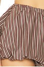 view 6 of 6 Rocky Short in Brown & Green Stripe