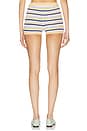 view 4 of 6 Donna Knit Short in Tan & Pink Multi