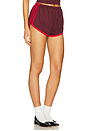 view 2 of 6 Adina Short in Burgundy & Red