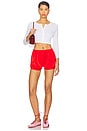 view 5 of 5 Bailey Short in Red