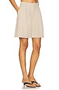 view 2 of 6 Aria Short in Taupe Neutral