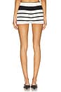 view 4 of 6 Nindi Knit Short in Black & White