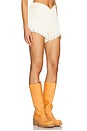 view 2 of 6 Andi Fringe Skort in Cream