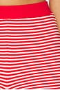 view 6 of 6 Parker Knit Short in Red & Off White