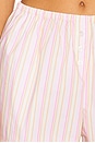 view 6 of 6 Sylvie Short in Pink Stripe Multi