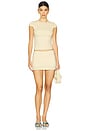 view 5 of 6 Mia Skort in Butter Yellow