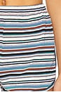 view 6 of 6 Lorraine Short in Blue Stripe Multi
