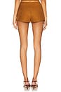 view 4 of 6 Noella Faux Suede Short in Camel