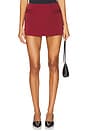 view 1 of 6 Landon Skort in Oxblood