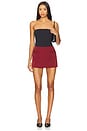 view 5 of 6 Landon Skort in Oxblood