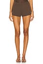 view 1 of 6 Oaklyn Short in Chocolate Brown